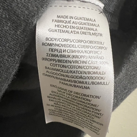 Polo Ralph Lauren Boys Sweatshirt Size M 10-12 1/4 Zip Pullover Gray - Picture 8 of 8